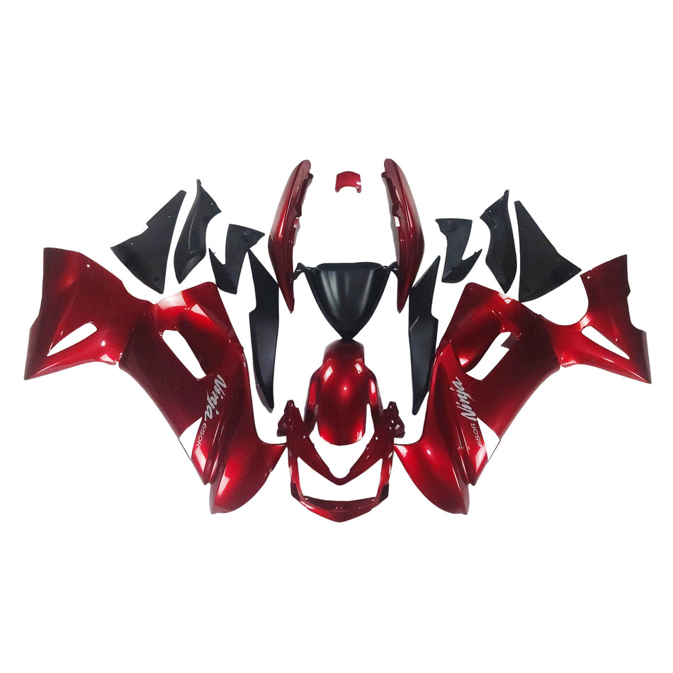 Amotopart Kawasaki 2006-2008 ER6F/Ninja650 Redverrückte Kit