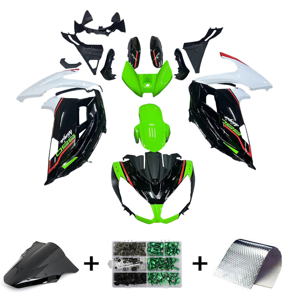 2012-2016 Kawasaki ER6F/Ninja650 Einspritzverkleidungssatz Karosserie Kunststoff ABS