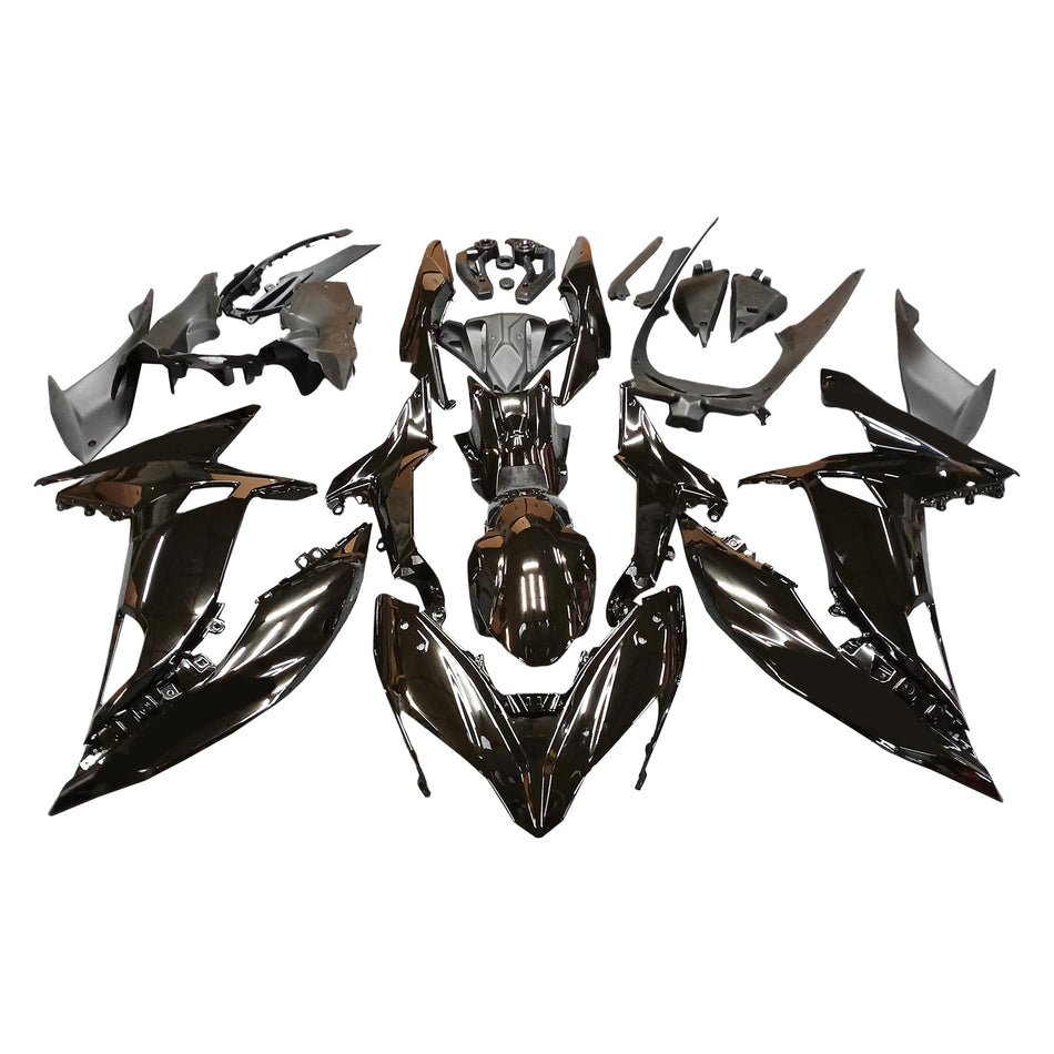 Amotopart Verkleidungsset für Kawasaki ER6F/Ninja650R 2017–2019, Karosserie, Kunststoff, ABS