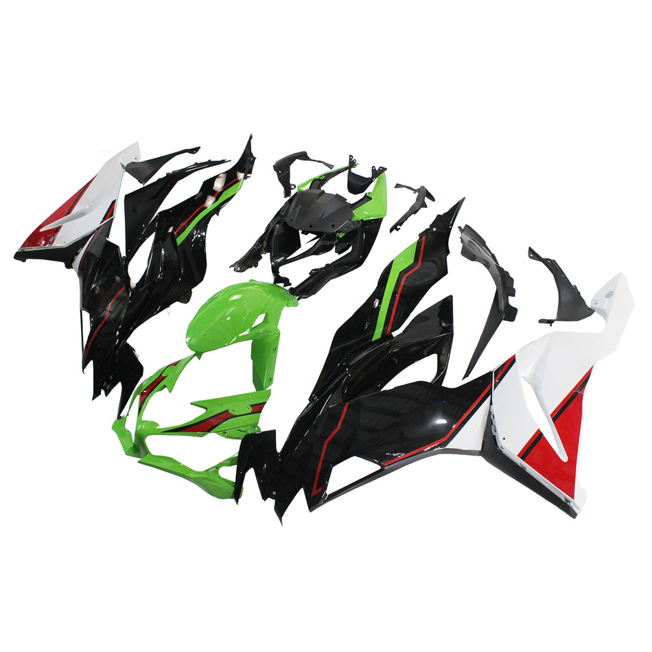 Amotopart Verkleidungsset für Kawasaki ZX6R 2019–2023, Karosserie, Kunststoff, ABS