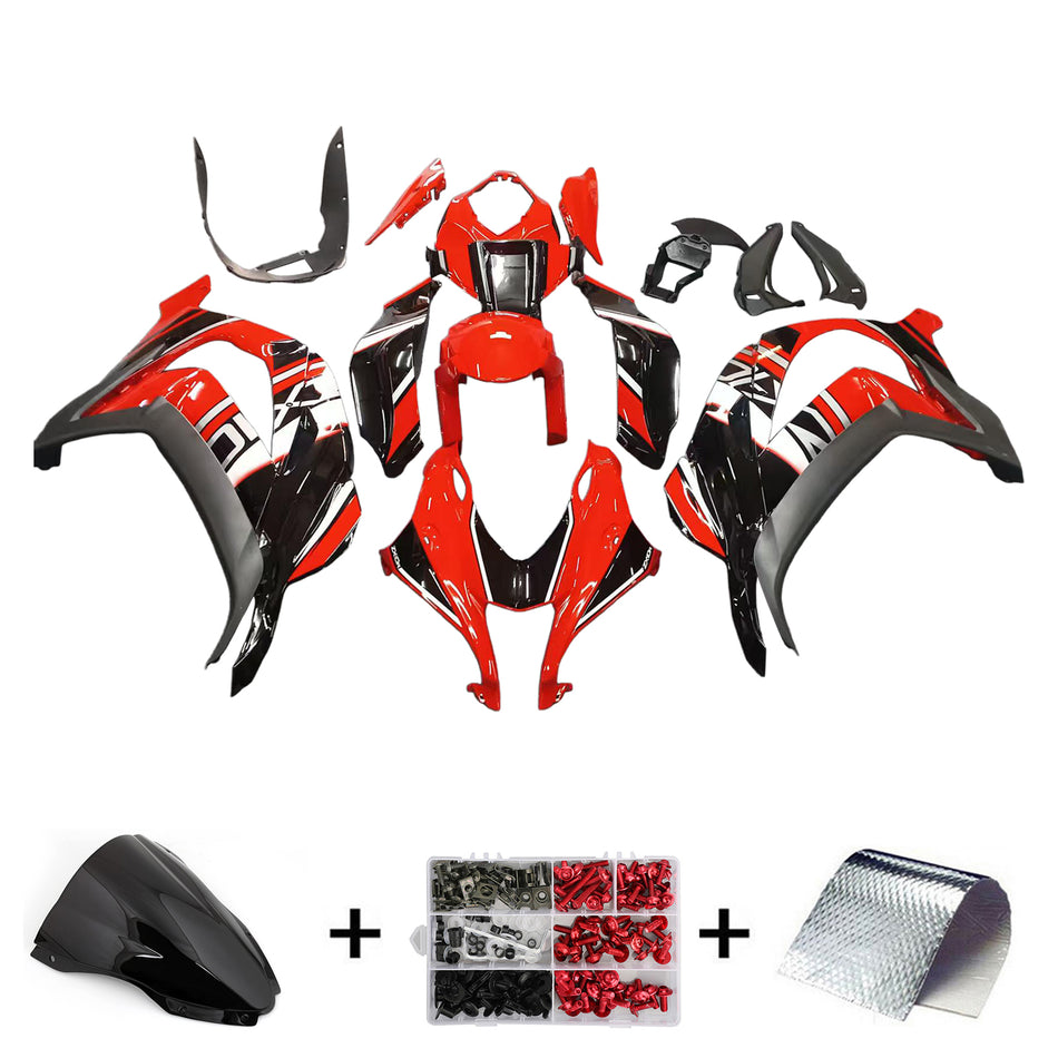 Amotopart Verkleidungsset für Kawasaki ZX10R 2016-020, Karosserie, Kunststoff, ABS