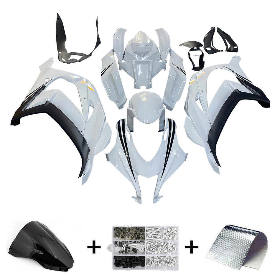 Amotopart Verkleidungsset für Kawasaki ZX10R 2016–2020, Karosserie, Kunststoff, ABS
