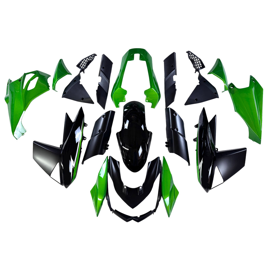Amotopart Verkleidungsset für Kawasaki Z1000 2010–2013, Karosserie, Kunststoff, ABS