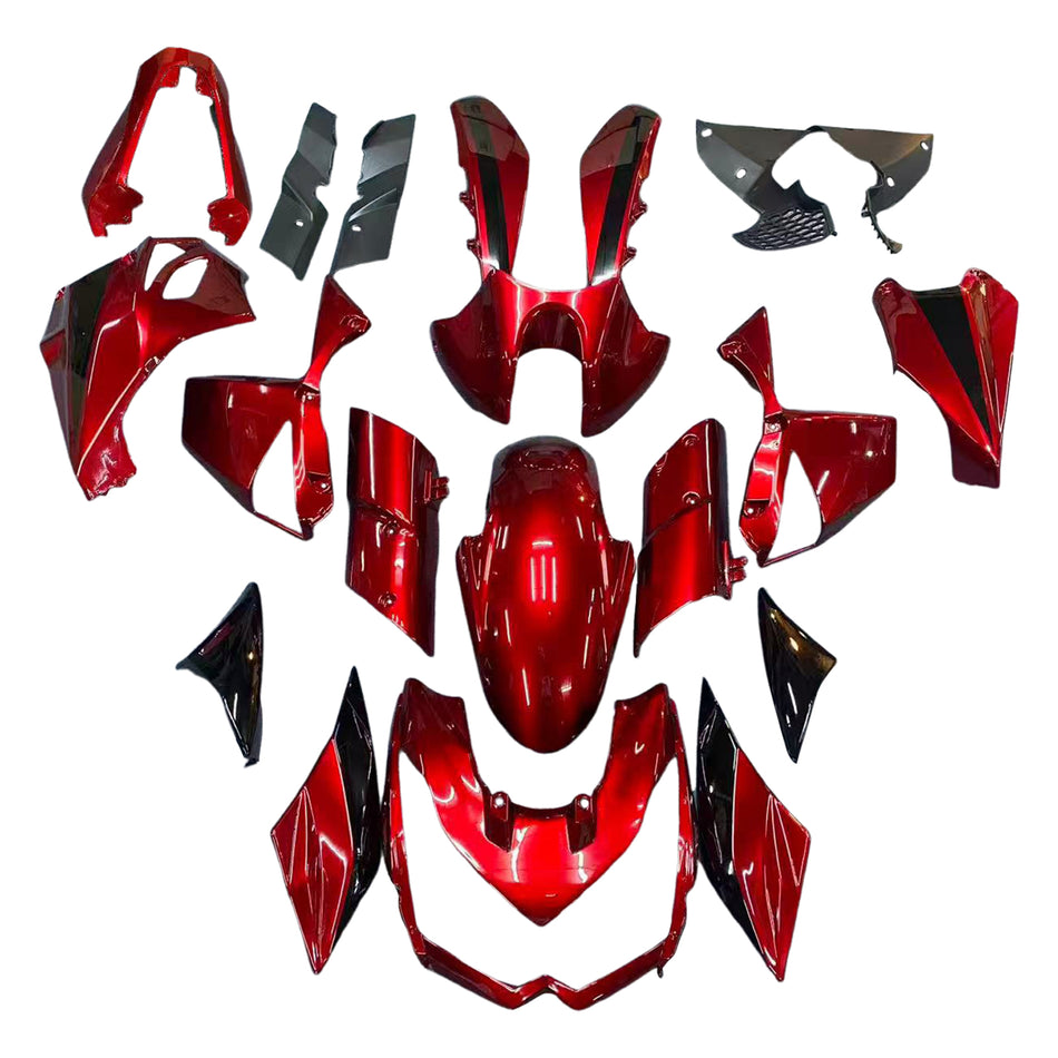 Amotopart Verkleidungsset für Kawasaki Z1000 2010-013, Karosserie, Kunststoff, ABS