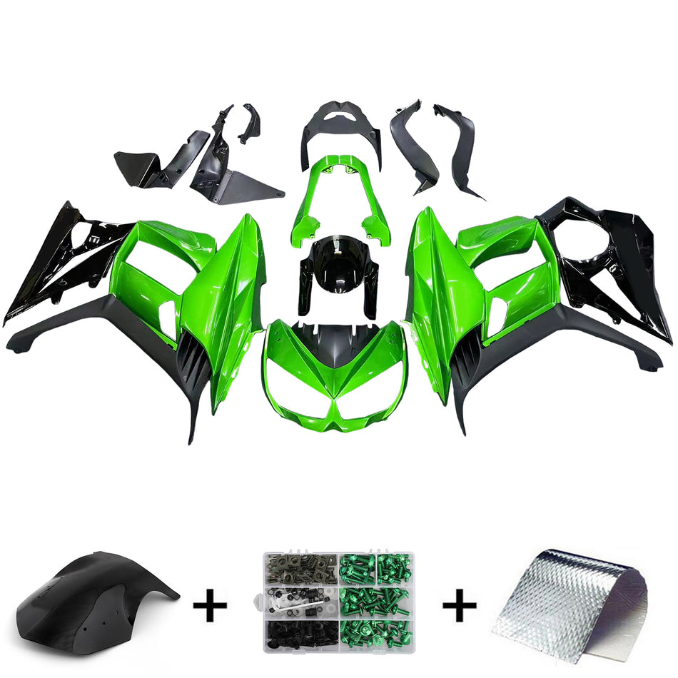 Amotopart Verkleidungsset für Kawasaki Z1000SX 2010–2015, Karosserie, Kunststoff, ABS