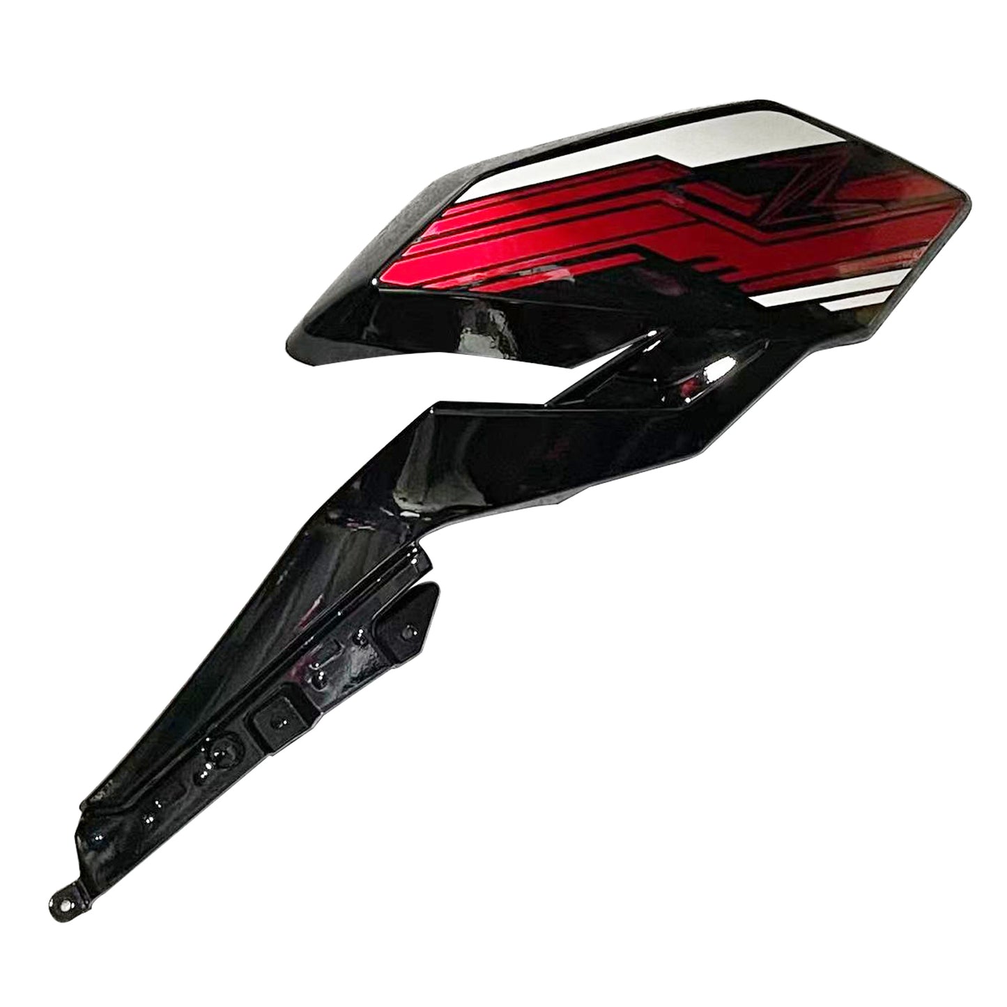 Amotopart Kawasaki 2018-2020 Z400 Red Black Abzugskit