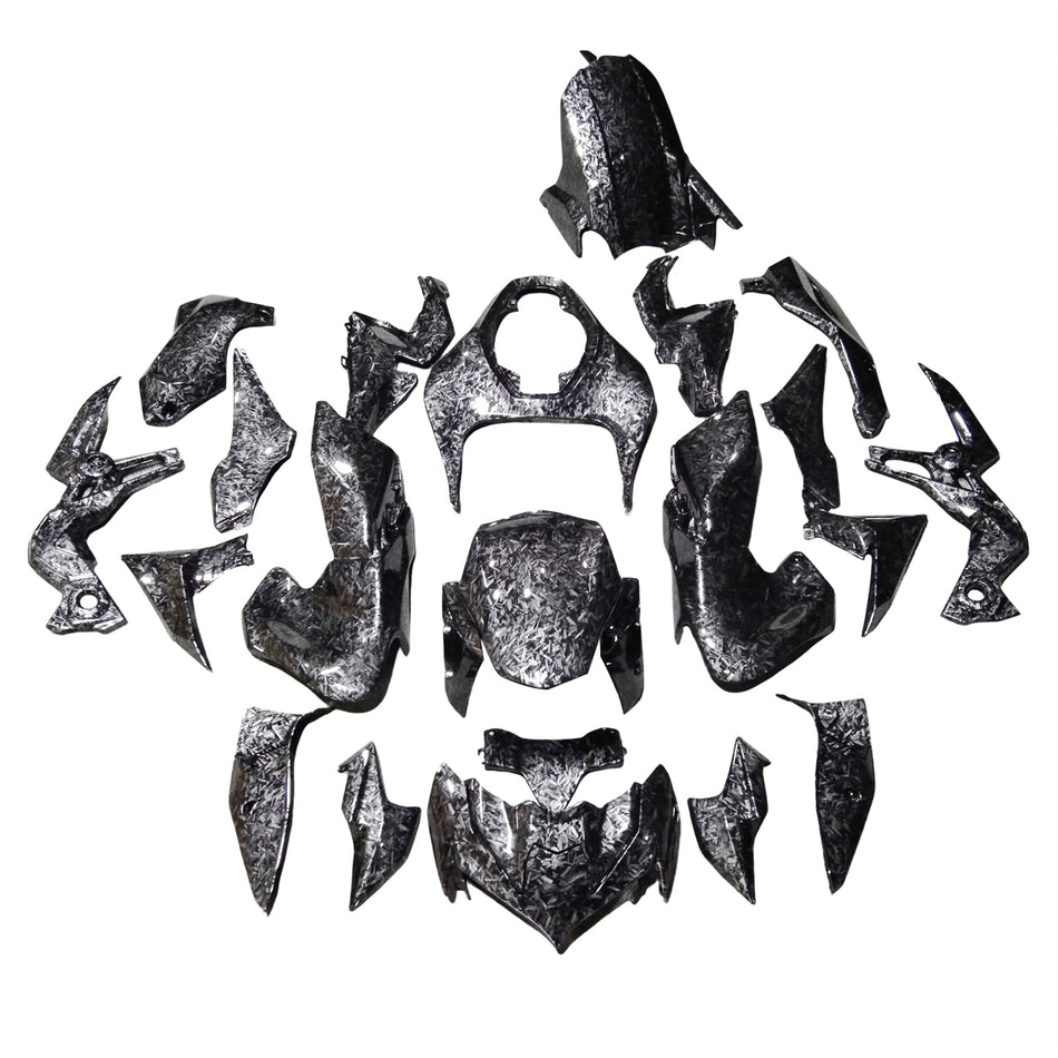 Amotopart Kawasaki Z900 2020–2021 Verkleidungsset, Karosserie, Kunststoff, ABS
