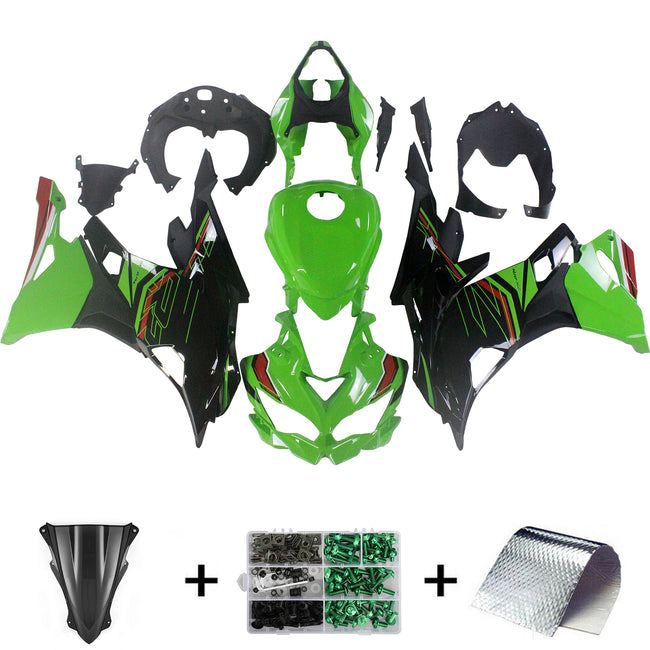 2019-2024 Kawasaki Ninja ZX-25R ZX-4R ZX-4RR Einspritzverkleidungssatz Karosserie