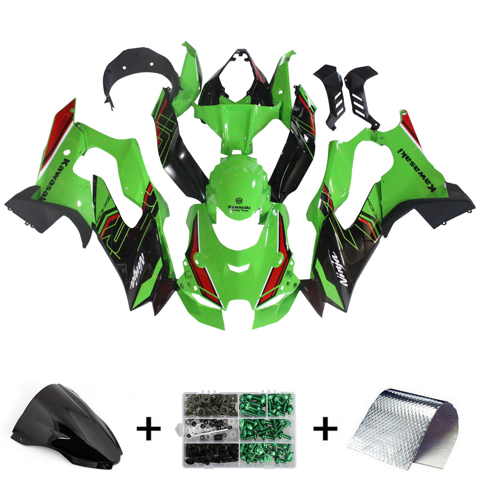 Amotopart Kawasaki ZX-10R ZX10R 2021-2023 Verkleidungskit Karosserie ABS