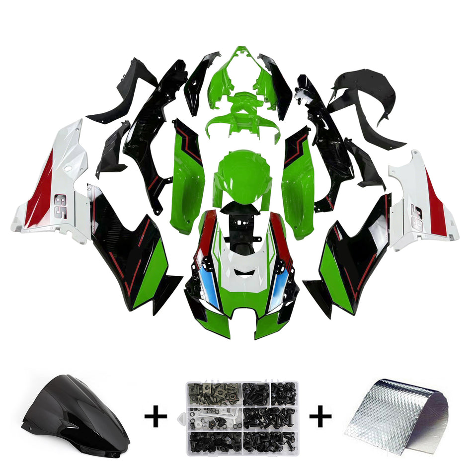 Amotopart Kawasaki ZX-10R ZX10R 2021–2023 Verkleidungsset, Karosserie, ABS
