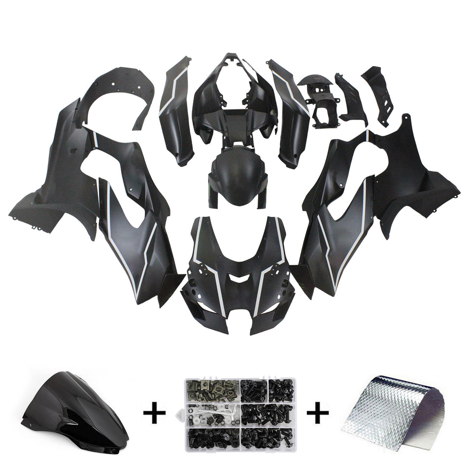 Amotopart Kawasaki ZX-10R ZX10R 2021–2023 Verkleidungsset, Karosserie, ABS