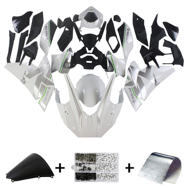 Amotopart Verkleidungsset für Kawasaki Ninja H2 2015–2022, Karosserie, ABS