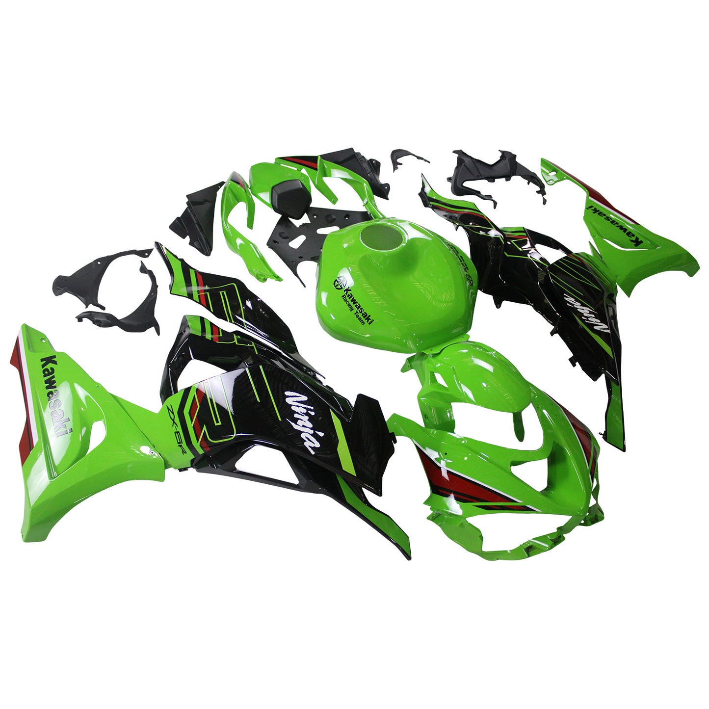 2024 Kawasaki ZX-6R ZX6R Einspritzverkleidungssatz Karosserie Kunststoff ABS