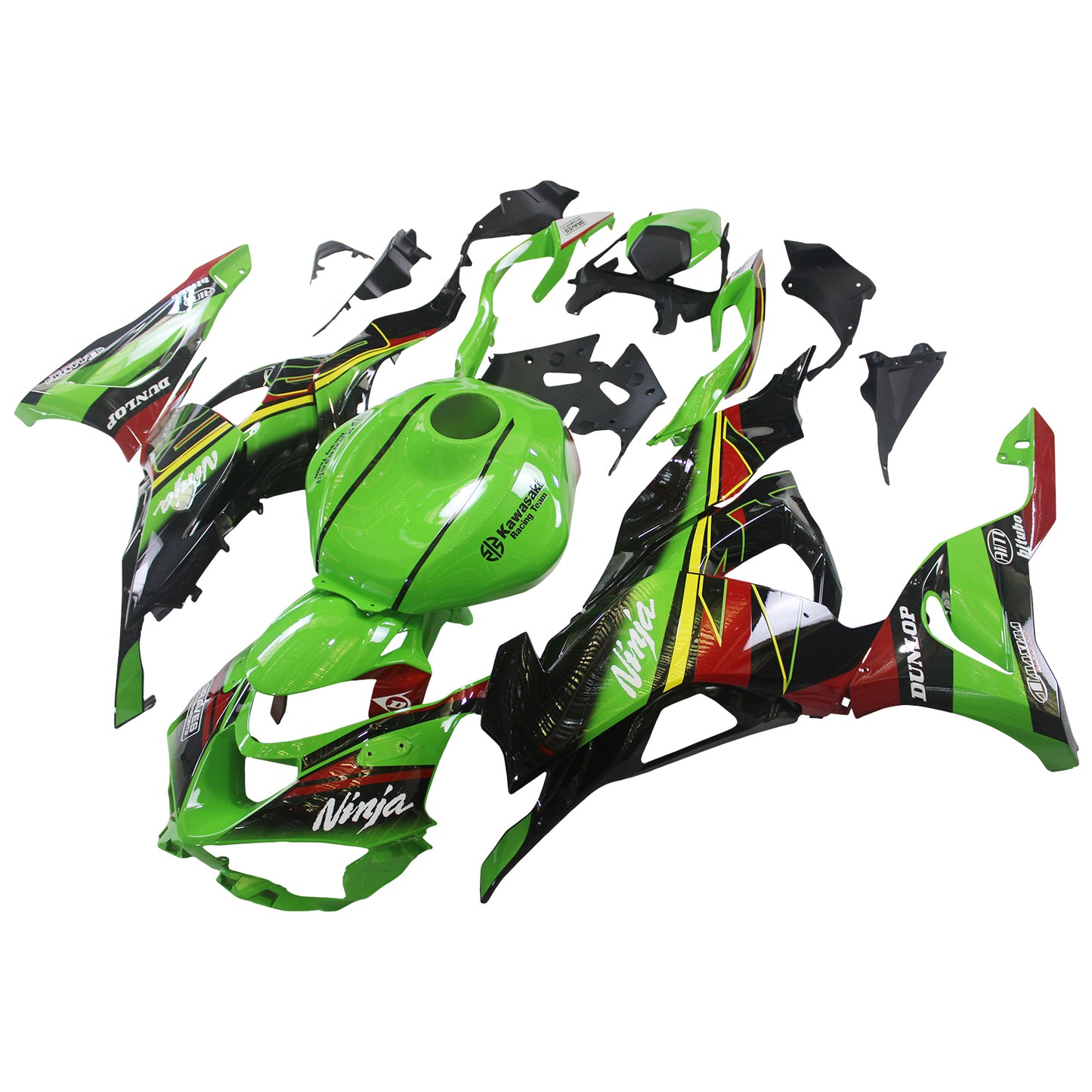 2024 Kawasaki ZX-6R ZX6R Einspritzverkleidungssatz Karosserie Kunststoff ABS