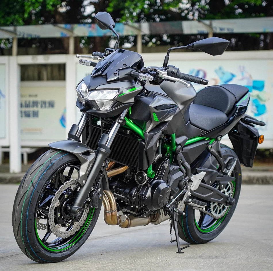 2020-2023 Kawasaki Z650 Einspritzverkleidungssatz Karosserie Kunststoff ABS/ Nur die Verkleidung