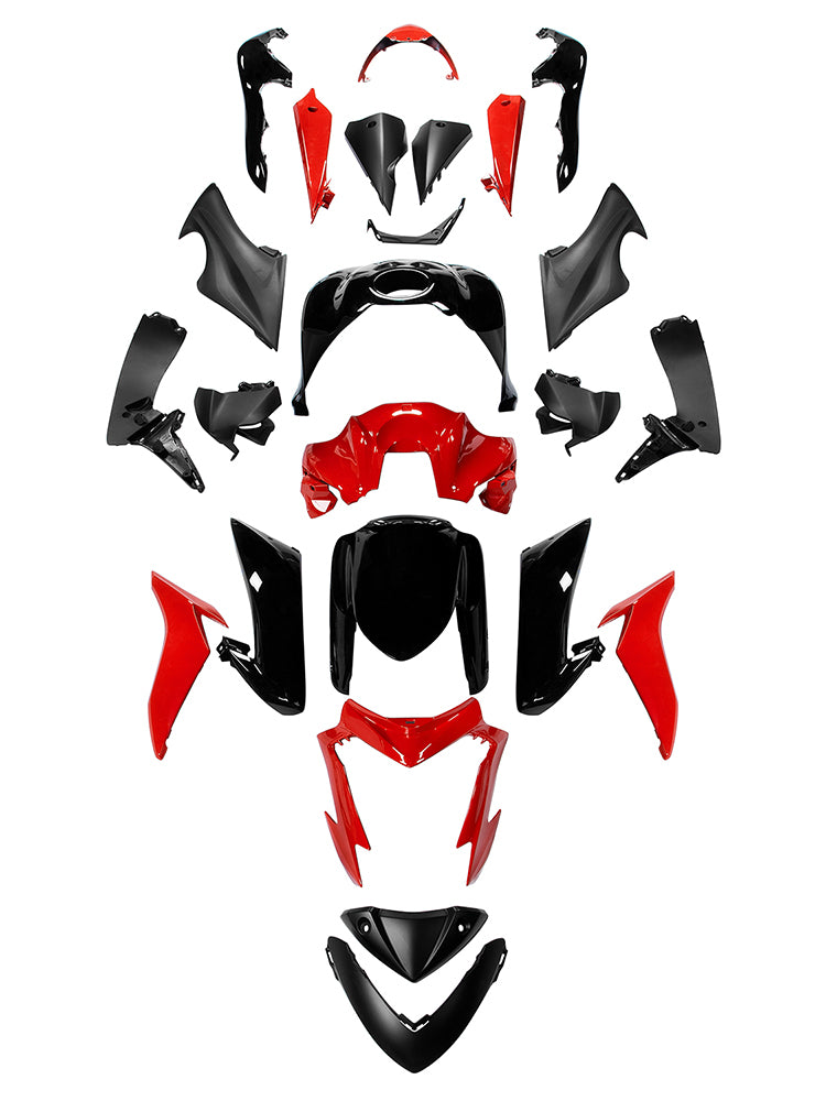 Amotopart Kunststoff-Karosserieverkleidungsset für Suzuki GSX-S 1000 2015–2020