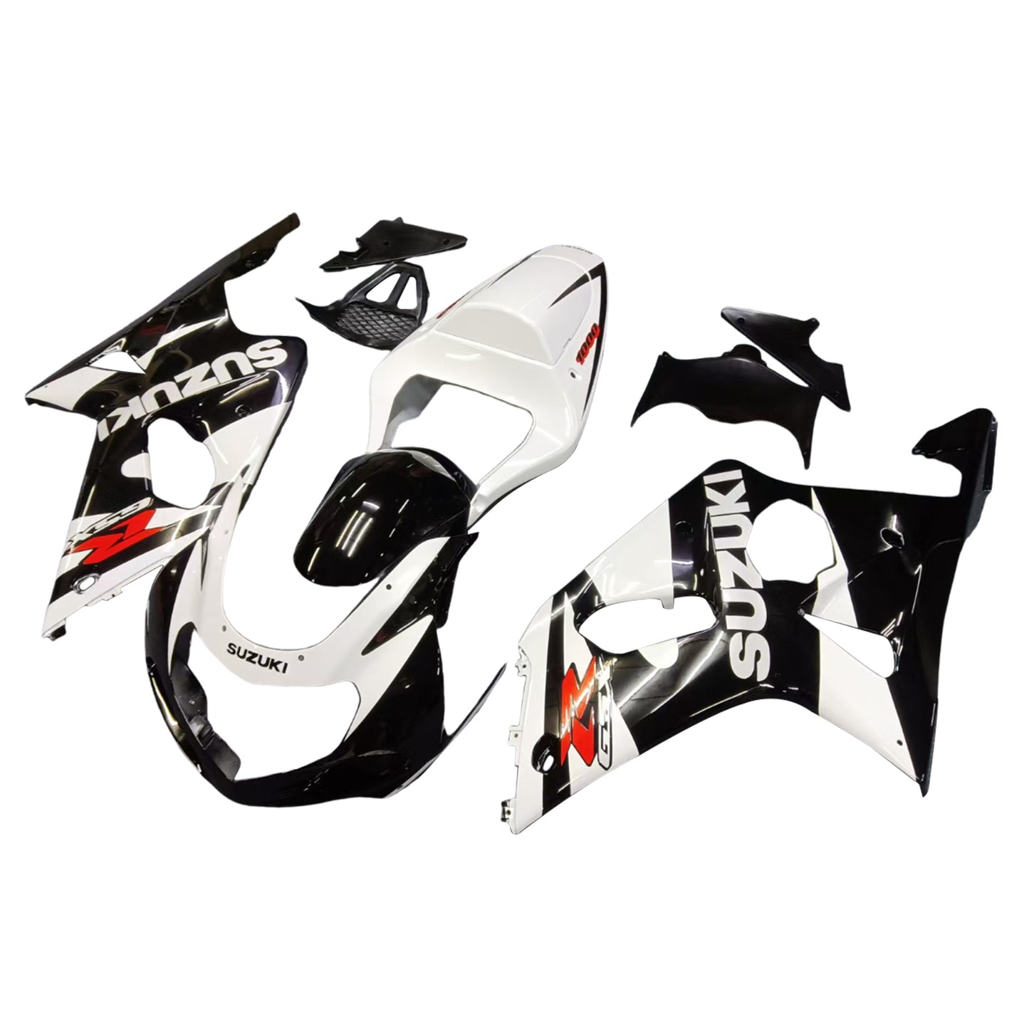 Amotopart Suzuki GSXR1000 2000-2002 Verkleidungskit K1 K2