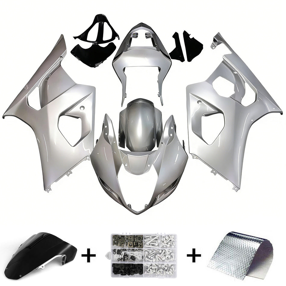 Amotopart 2003-2004 Suzuki GSXR1000 Verkleidungs-Sliver-Kit