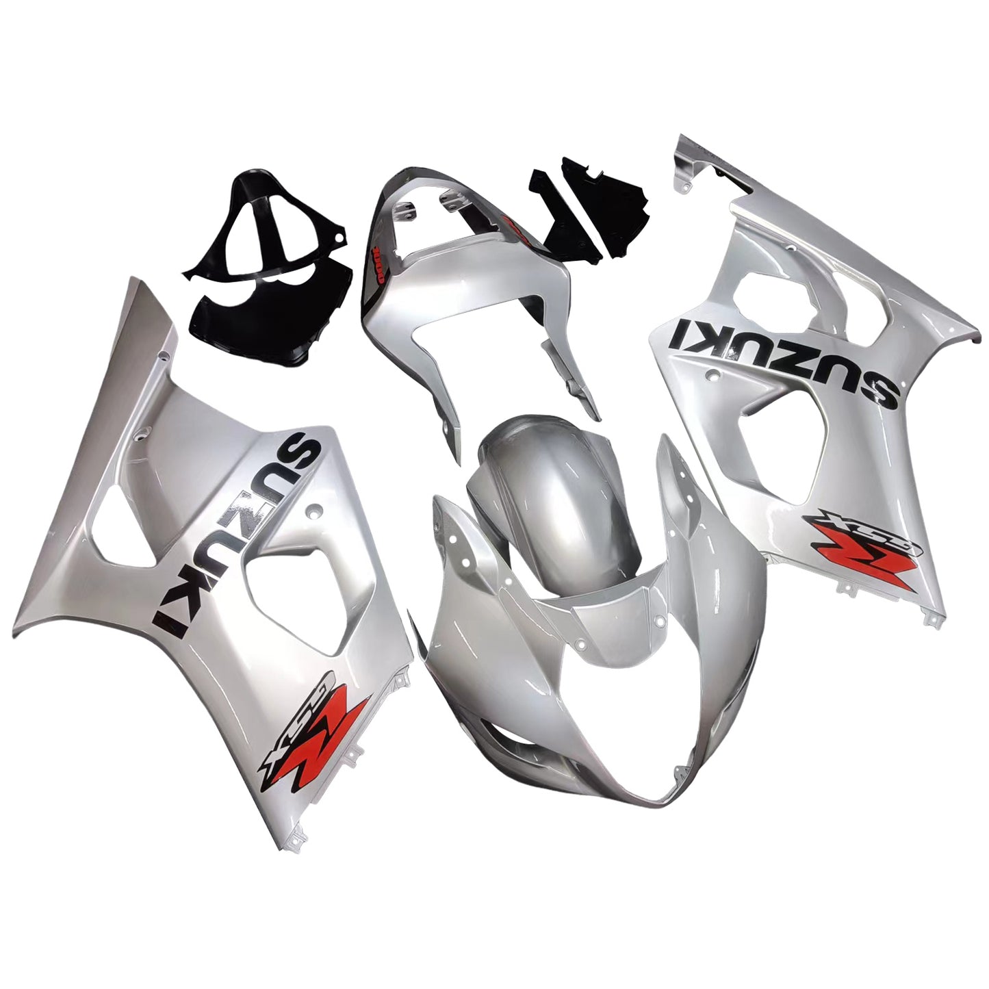 Amotopart 2003-2004 Suzuki GSXR1000 Verkleidungs-Sliver-Kit