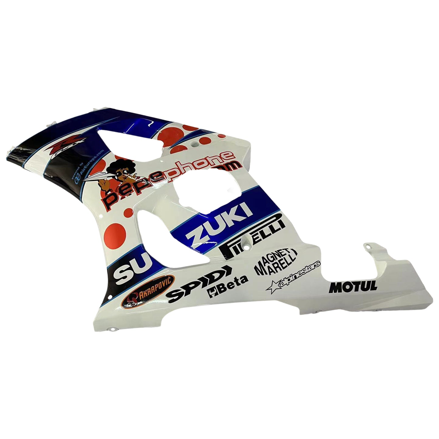 Amotopart 2003-2004 Suzuki GSXR1000 Verkleidung Multi Kit