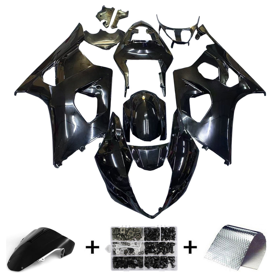 2003–2004 Suzuki GSXR1000 K3 Einspritzverkleidungs-Set, Karosserie, Kunststoff, ABS