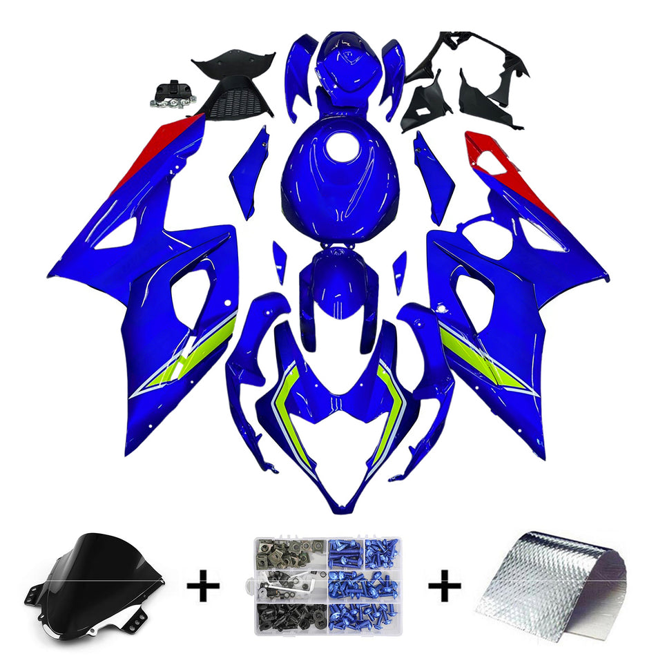 Amotopart Suzuki GSXR1000 2005–2006 K5 Verkleidungsset, Karosserie, Kunststoff, ABS