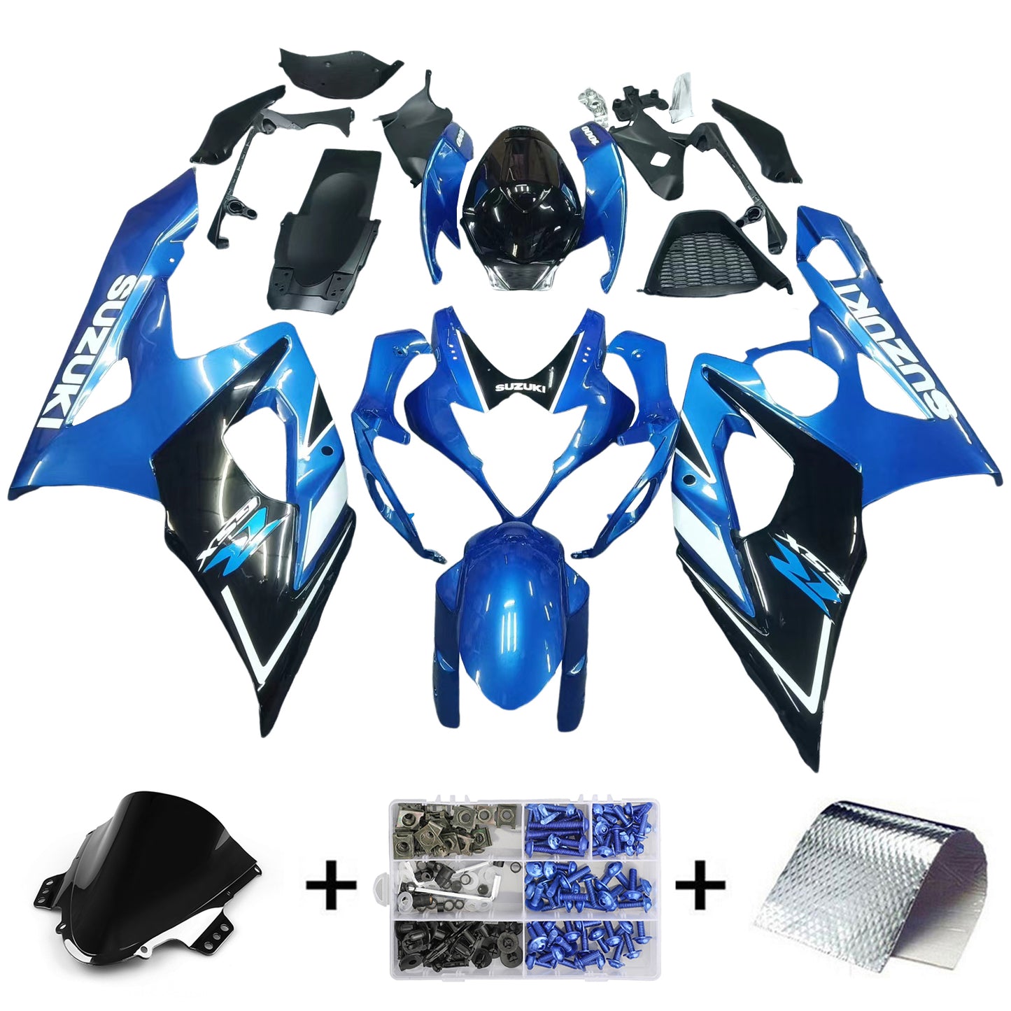 Amotopart Suzuki GSXR1000 2005-2006 Verkleidungskit