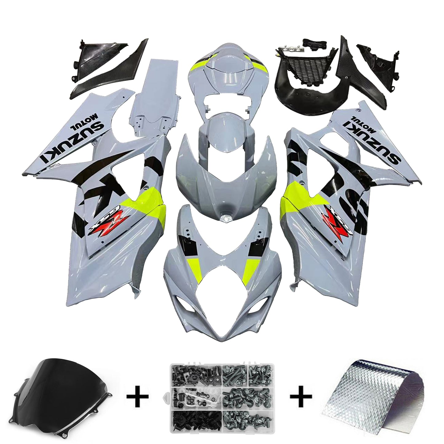 Amotopart Suzuki GSXR1000 2007-2008 Verkleidungskit