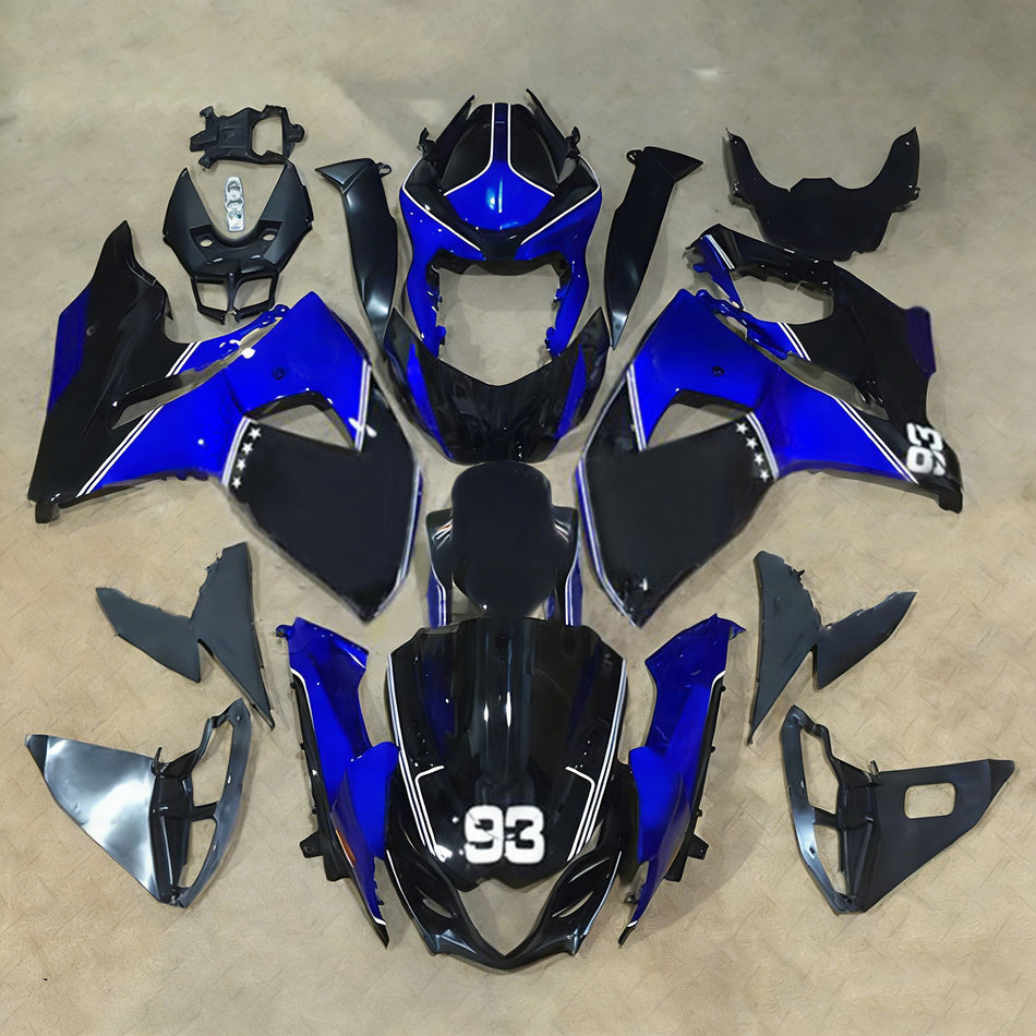 Amotopart Suzuki GSXR1000 2009¨C2016 K9 Verkleidungsset, Karosserie, Kunststoff, ABS