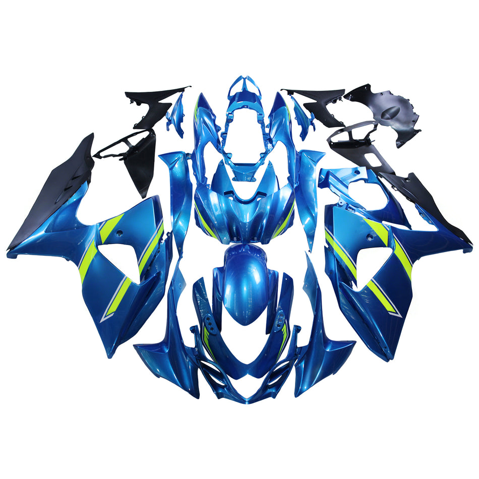 Amotopart Suzuki GSXR1000 2009¨C2016 K9 Verkleidungsset, Karosserie, Kunststoff, ABS