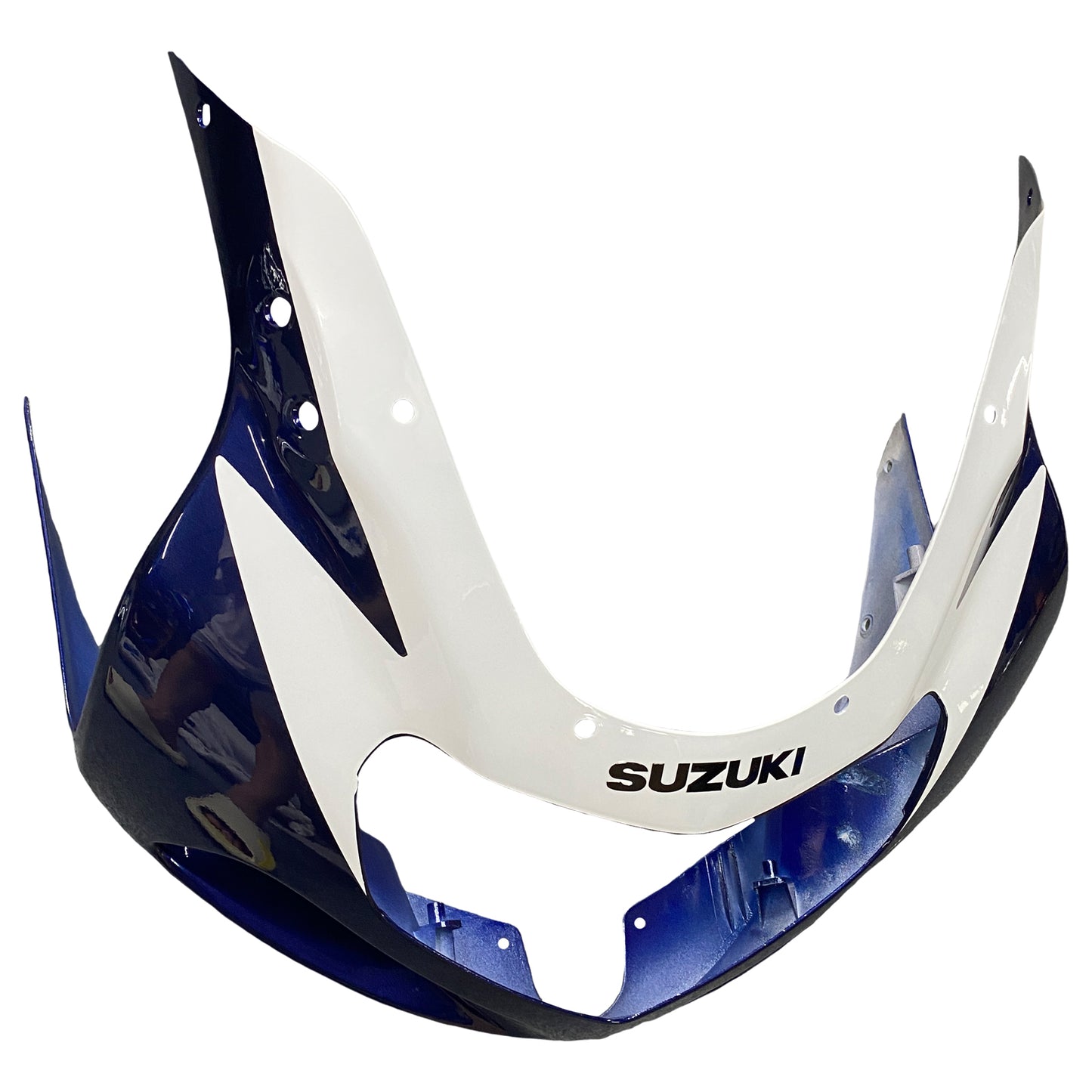 Amotopart Verkleidung Suzuki 600 2001-2003 Verkleidung GSXR Racing Blue & White Fairing Kit