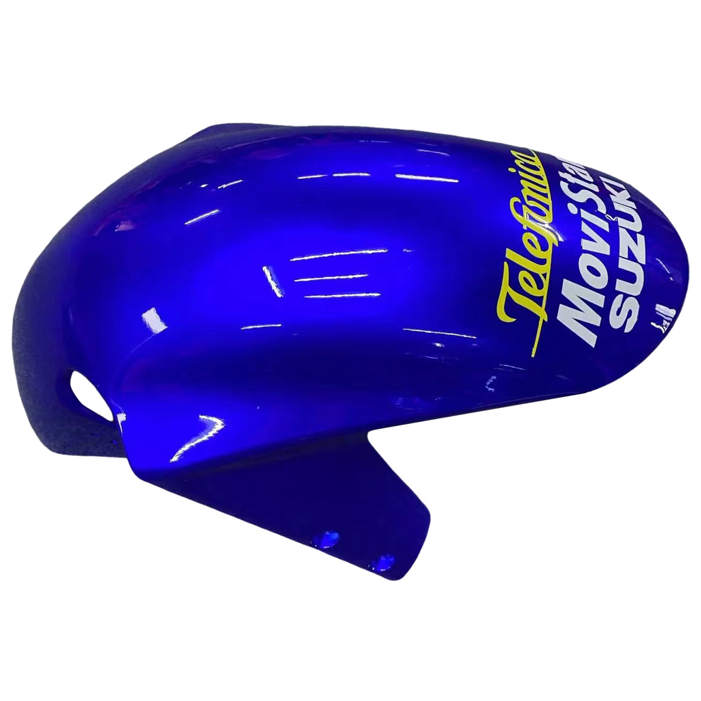 Amotopart Verkleidung Suzuki GSXR 600 2001-2003 Verziehung Movistar Racing Blue Verkleidung Kit