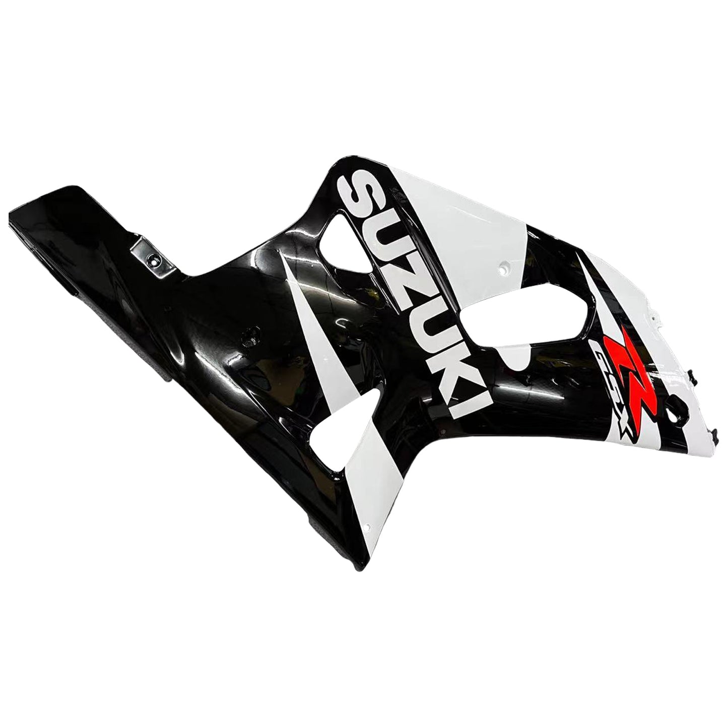 Amotopart Verkleidung Suzuki 600 2001-2003 Verkleidung Schwarz & Wei? GSXR Racing Kiting Kit