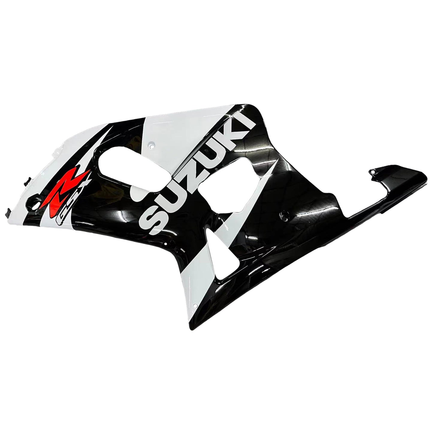 Amotopart Verkleidung Suzuki 600 2001-2003 Verkleidung Schwarz & Wei? GSXR Racing Kiting Kit