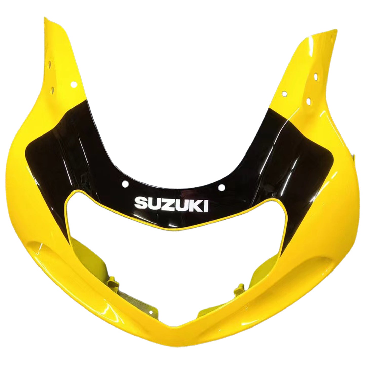 Amotopart Verkleidung Suzuki 600 2001-2003 Verkleidung gelb & silberne GSXR Racing Kiting Kit