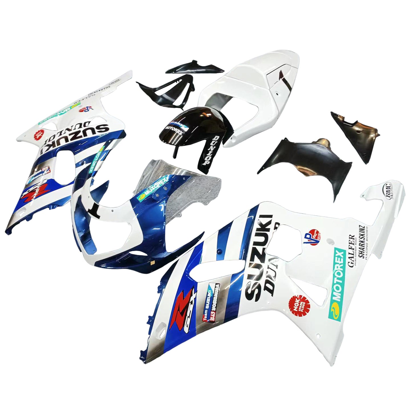 2001–2003 Suzuki GSXR600 2000–2003 GSXR750 K1 Einspritzverkleidungs-Kit Karosserie