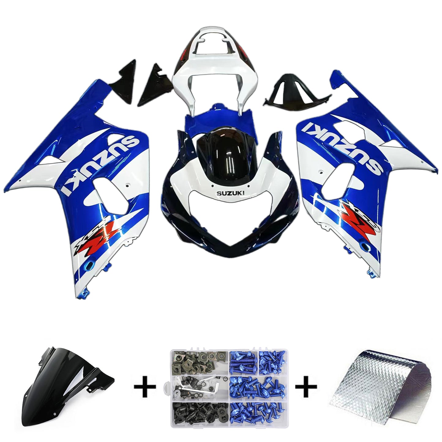 Kit de carénage Amotopart Suzuki GSXR750 2001-2003