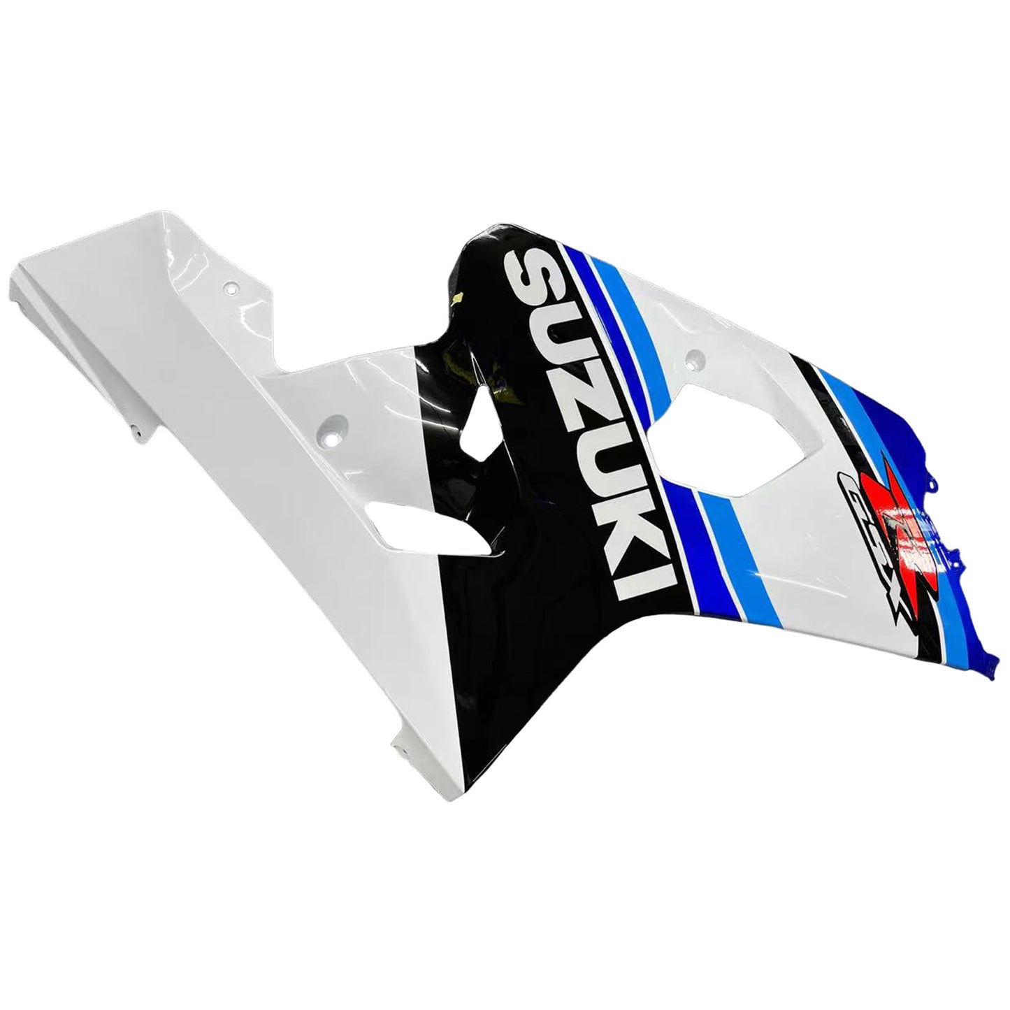 Amotopart 2004-2005 Suzuki GSXR600750 Verkleidung White & Blue Kit