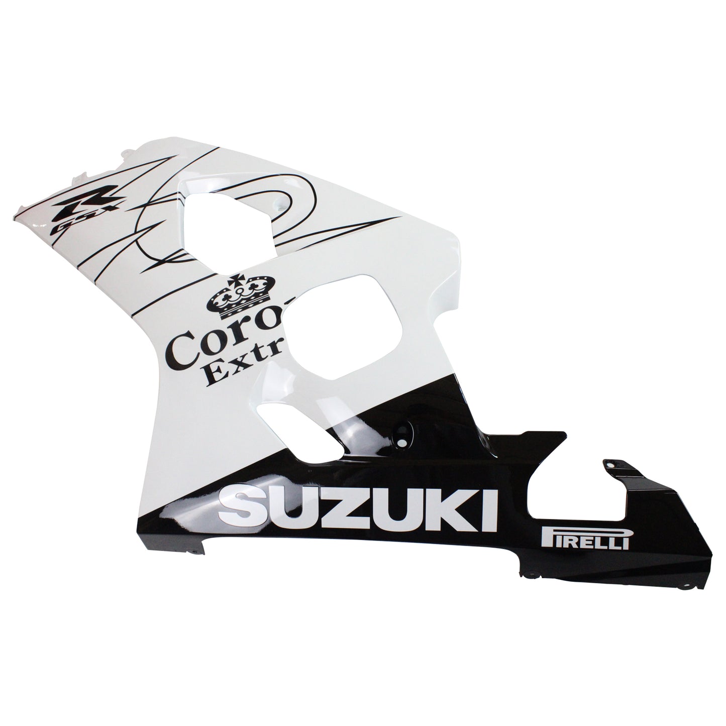 Amotopart-Funkeln 2004-2005 Suzuki GSXR 600 750 White Alstare Corona Racing Generika