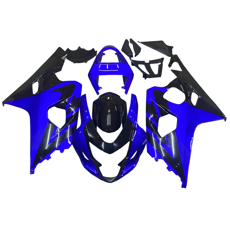 Amotopart-Funkeln 2004-2005 Suzuki GSXR 600 750 Blue Black GSXR Rennsport Generika