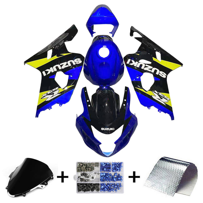 Amotopart Suzuki GSXR 600/750 2004-2005 Verkleidungskit Karosserie Plastik