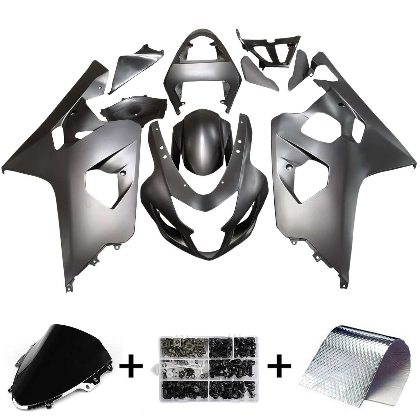 Amotopart Suzuki GSXR 600/750 2004-2005 Verkleidungskit Karosserie Plastik