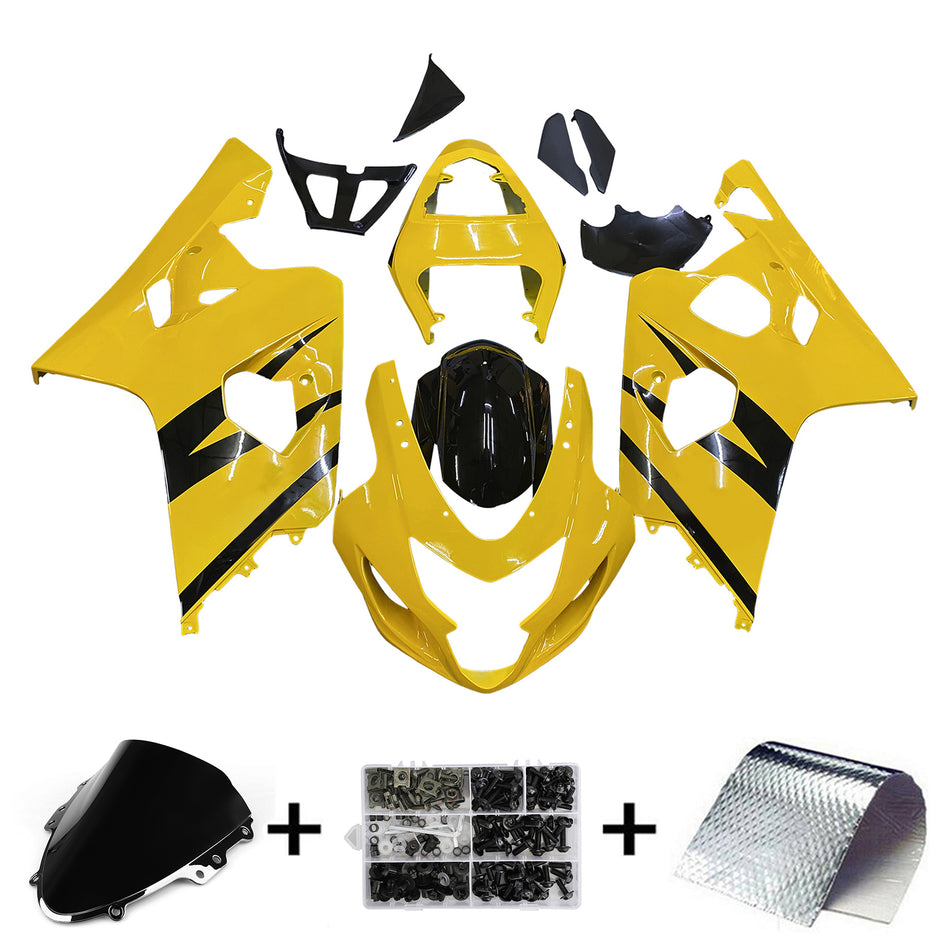 Amotopart Suzuki GSXR 600/750 2004-2005 Verkleidungskit Karosserie Plastik