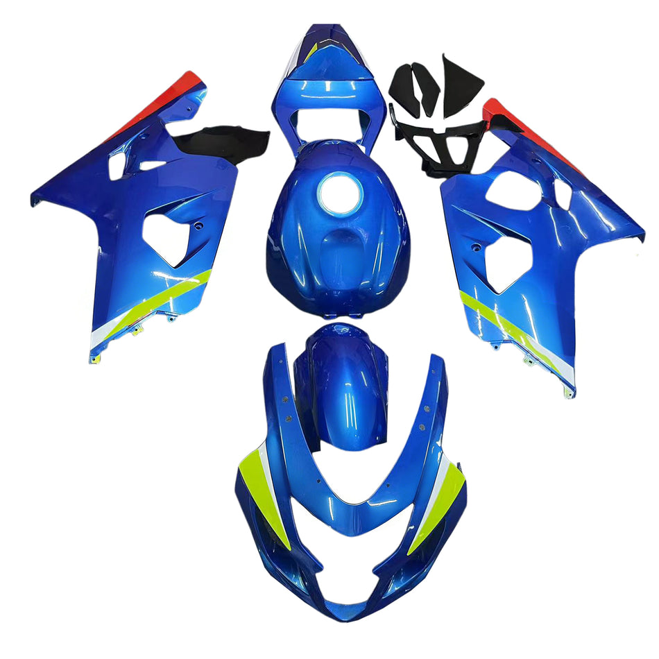 2004–2005 Suzuki GSXR 600/750 K4 Spritzguss-Verkleidungsset, Karosserie, Kunststoff, ABS