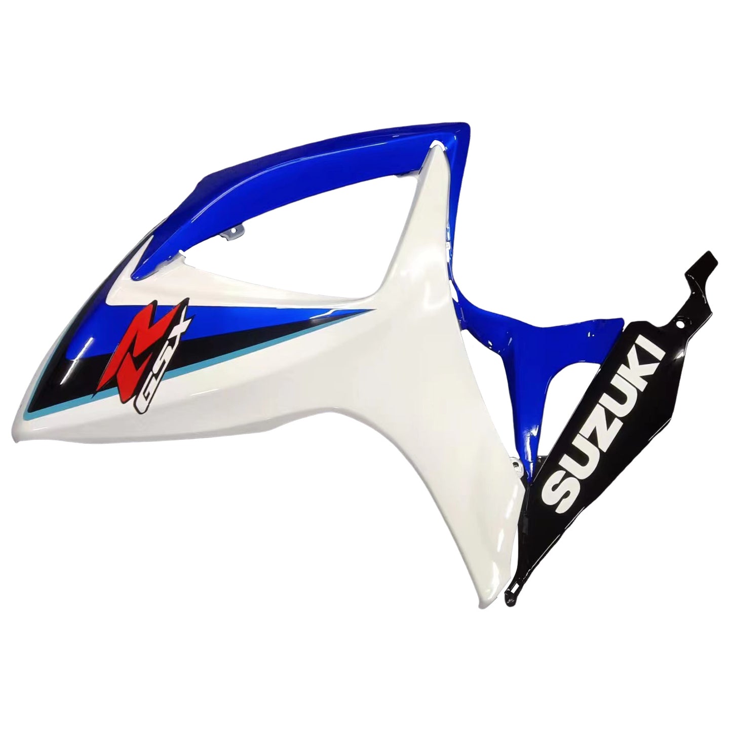 Amotopart 2006-2007 Suzuki GSXR600750 Verkleidung White & Blue Kit