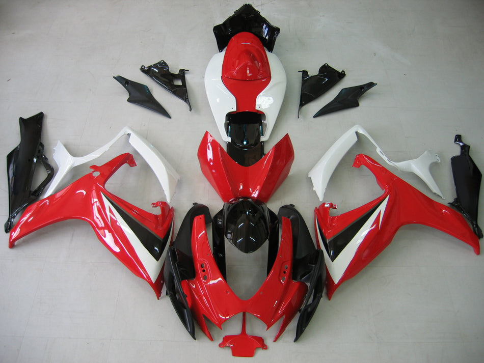 Amotopart-Funkeln 2006-2007 Suzuki GSXR 600 750 rot weiß schwarzer GSXR Rennsport Generic