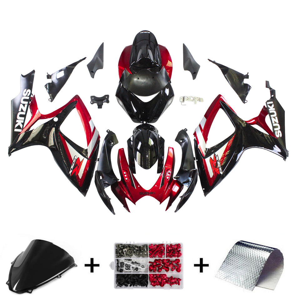 Kit de carénage Amotopart Suzuki GSXR 600/750 2006-2007