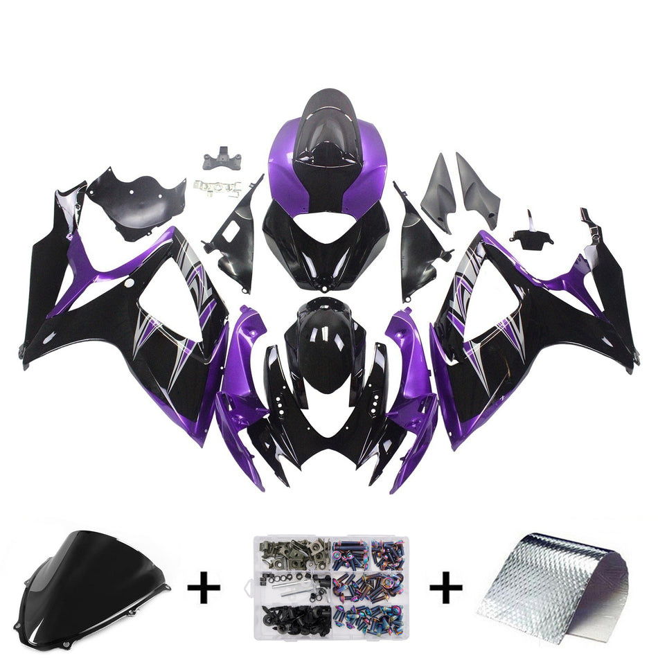Amotopart Suzuki GSXR 600/750 2006-2007 Verkleidungskit