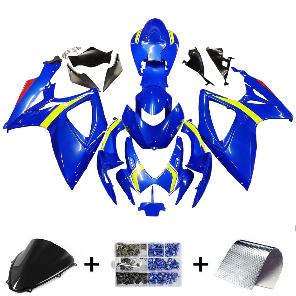 Amotopart Suzuki GSXR 600/750 2006-2007 Verkleidungskit