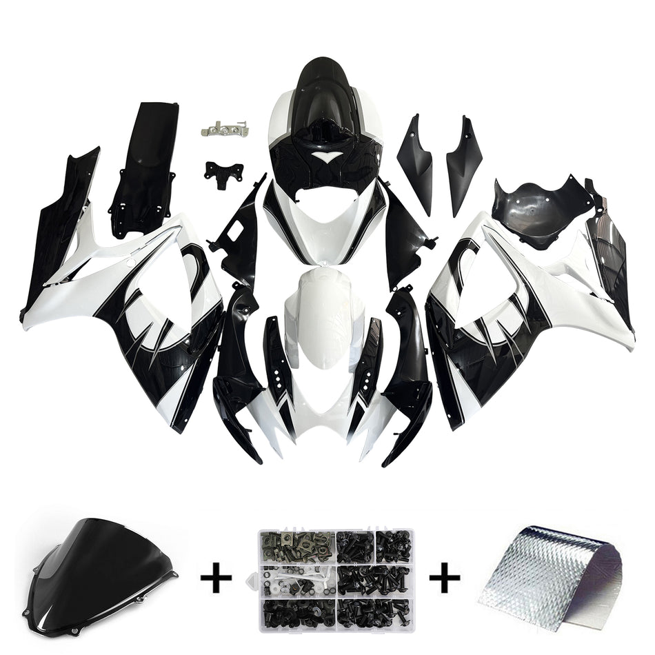 2006-2007 Suzuki GSXR 600/750 K6 Spritzguss-Verkleidungsset, Karosserie, Kunststoff, ABS